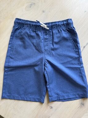 VGUC SZ M 8-10 BOYS PERFORMANCE Cat & Jack Blue Pull-On Shorts